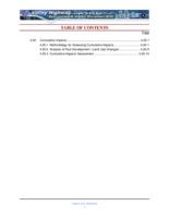 I-25 Valley Highway, Logan to US 6 : final environmental impact statement : final section 4(f) evaluation : submitted pursuant to 23 USC 139, 42 USC 4332 (2) (c) and 49 USC 303. 4.20 Cumulative Impacts