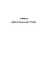 Highway US 550 corridor improvements from state line north to County Road 220 environmental assessment. Appendix C: Alternative Alignment Maps