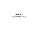 Highway US 550 corridor improvements from state line north to County Road 220 environmental assessment. Appendix D: Value Engineering Study