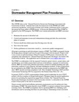 Erosion control and stormwater quality guide. Chapter 4: Stormwater Management Plan Procedures