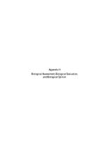 Final environmental impact statement/final section 4(f) evaluation for US Highway 160 from Durango to Bayfield, La Plata County, Colorado. Appendix H: BA, BE, and Biological Opinion