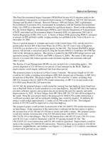 Final environmental impact statement/final section 4(f) evaluation for US Highway 160 from Durango to Bayfield, La Plata County, Colorado. Executive Summary