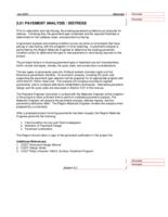 CDOT project development manual. Section 5: Pavement analysis-distress