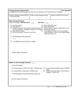 CDOT project development manual. Form 1217A page 4: Drainage structure scope