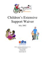 Children's Extensive Support waiver