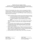 Helping mainstreet. Executive summary : Neighborhood Stabilization Program (NSP) substantial amendment state of Colorado. Appendix 1: Memorandum of Understanding Between the City of Colorado Springs and the Colorado Division of Housing