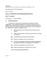 Implementation plan, jury reform in Colorado. Appendix B