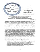 Holistic disaster recovery : ideas for building local sustainability after a natural disaster. Chapter 1: Introduction to Sustainability