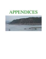 Trinidad Lake State Park : management plan update, 2001. Appendices