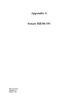SB06-193 underground water storage study, final report. Appendices