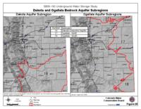 SB06-193 underground water storage study, final report. Dakota-Cheyenne and Ogallala Bedrock Aquifers