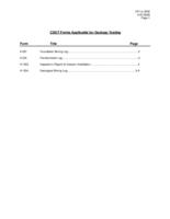 Laboratory manual of test procedures, 2010. Geology Index