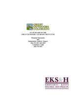 State Board of the Great Outdoors Colorado Trust Fund financial statements and independent auditors' report, June 30, 2011 and 2010 compliance audit June 30, 2011