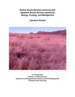 Downy brome (bromus tectorum) and Japanese brome (bromus japonicus) biology, ecology, and management : literature review / K. George Beck