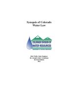 Synopsis of Colorado water law