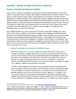 Colorado statewide forest resource assessment : Appendix G. Departure from Modeled Historical Conditions