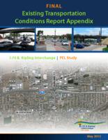 Final existing transportation conditions report I-70 & Kipling interchange PEL study. Appendix