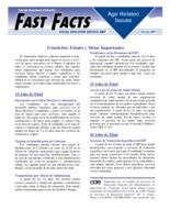 Transición, edades y metas importantes