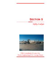 Non-divisional load study. Section 5. Safety Analysis