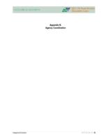 Appendix B: Agency Coordination
