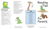 Reading tips for parents