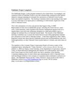 Pathfinder Project Steering Committee report : strategies for instream flow management final report