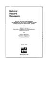 Notices, watches, and warnings : an appraisal of the U.S.G.S.'s warning system, with a case study from Kodiak, Alaska
