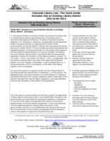 Inclusion into an existing library district CRS 24-90-106.3