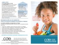Los cambios en las comidas del las escuelas de Colorado crean opciones más saludables : lo que los padres pueden esperar de las comidas escolares e ideas para el hogar