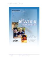 The state's prime numbers : a report on the performance of our state's math standards and recommendations for stronger math achievement