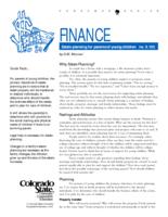 Estate planning for parents of young children