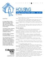 Energy-conserving window systems
