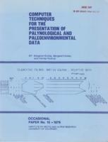 Computer techniques for the presentation of palynological and paleoenvironmental data