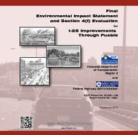 Final environmental impact statement and section 4(f) evaluation for I-25 improvements through Pueblo
