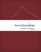 Central Front Range transportation planning region 2035 regional transportation plan