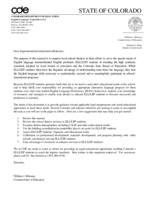 Planning for limited English proficient (LEP) student success