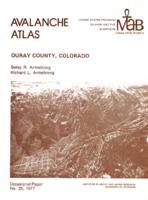 Avalanche atlas, Ouray County, Colorado