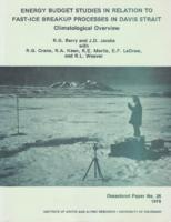 Energy budget studies in relation to fast-ice breakup processes in Davis Strait, climatological overview
