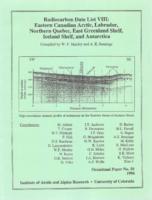 Radiocarbon date list. VIII, Eastern Canadian arctic, Labrador, northern Quebec, east Greenland shelf, Iceland shelf, and Antarctica