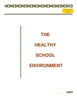 The healthy school environment