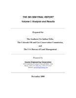 The 3M CBM final report.