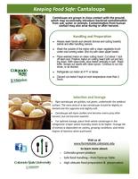 Keeping food safe: cantaloupe