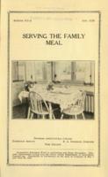 Serving the family meal