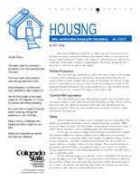 Safe, comfortable housing for the elderly