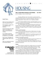 Safe, comfortable housing for the elderly