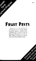 Fruit pests