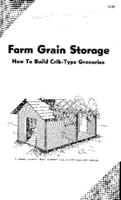 Farm grain storage : how to build crib-type granaries