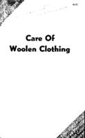 Care of woolen clothing