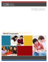 Colorado academic standards. World languages