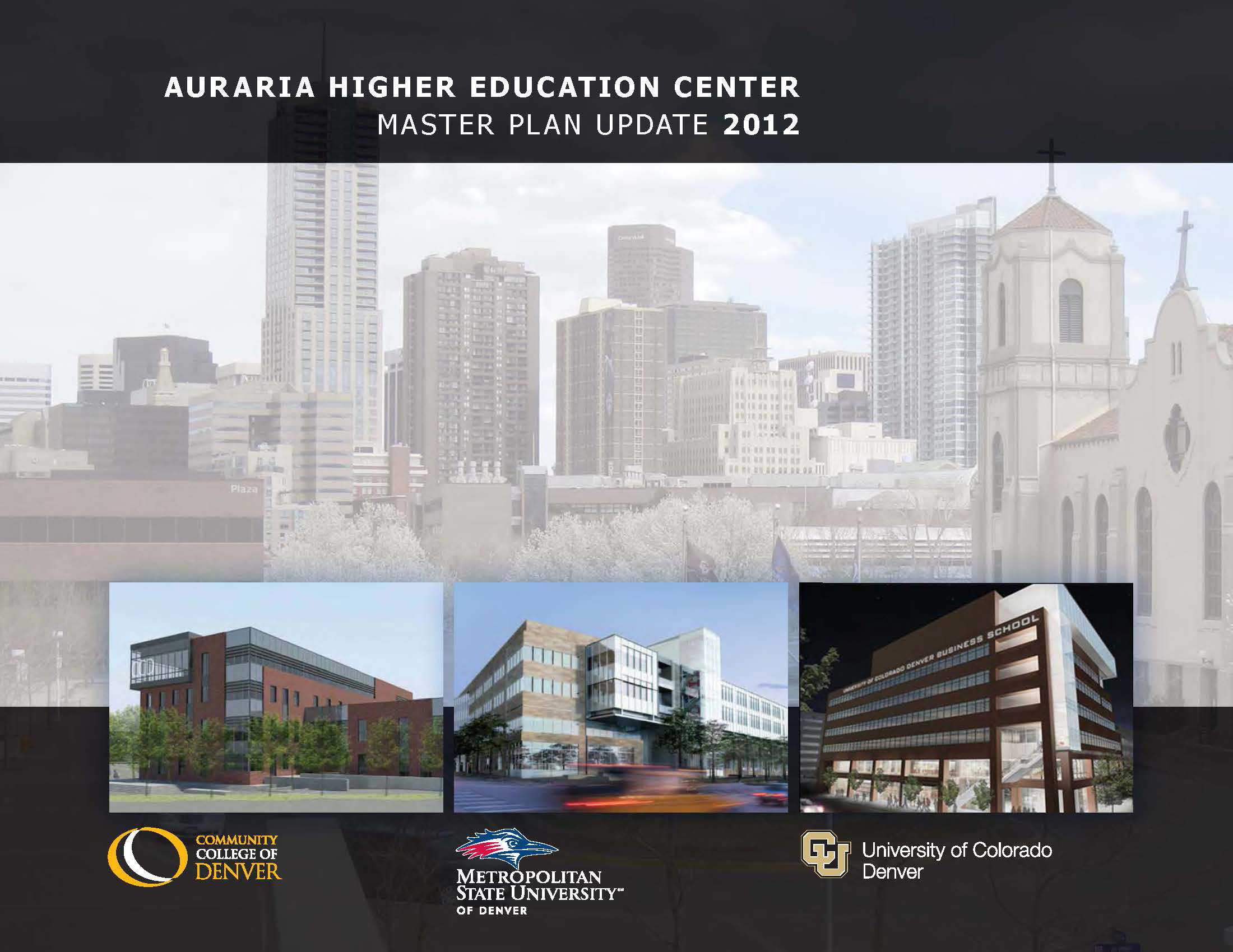 Auraria Higher Education Center master plan update 2012